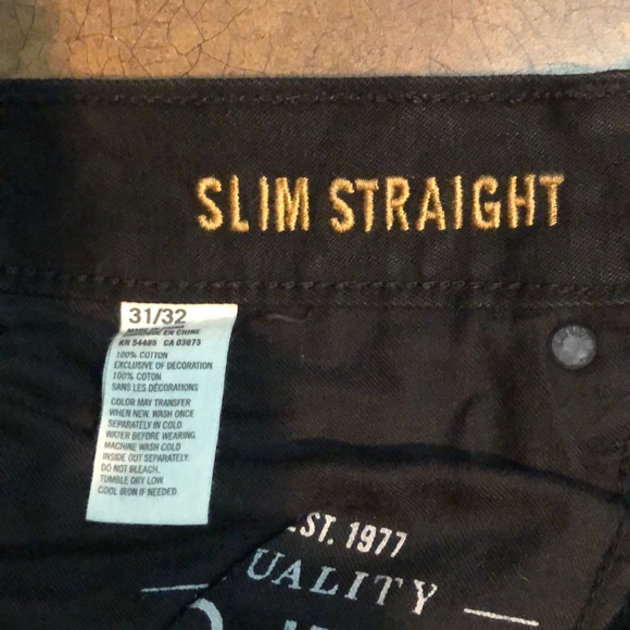 NWOT Men’s American Eagle Slim Straight Leg Jeans - Picture 6 of 6